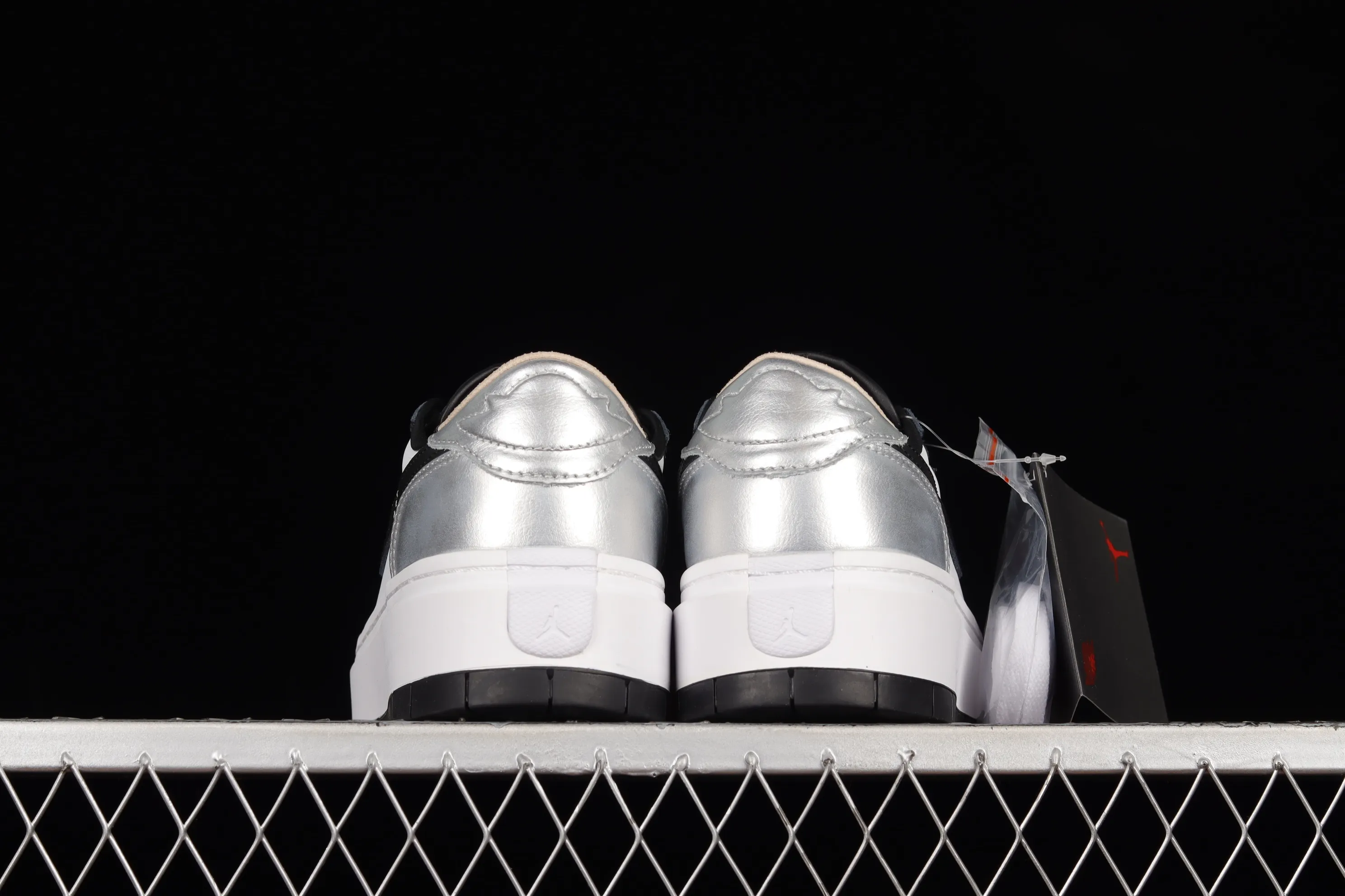All categories Air Jordan Jordan series basketball shoes Air Jordan 1 Low Air Jordan 1 Elevate Low SE "Wolf Grey" Little AJ thick-soled retro basketball shoes DQ8561-001